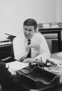 Conservatives Prints: Patrick Buchanan as a White House adviser and speechwriter for Nixon