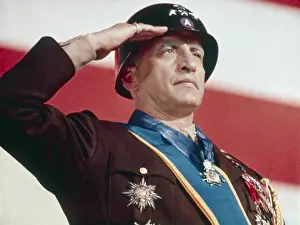 Movpor14 Prints: PATTON, George C. Scott, 1970. TM & Copyright 20th Century Fox Film Corp