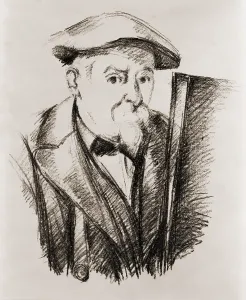 Self Portraits Prints: Paul Cezanne (1839-1906), French Post Impressionist painter