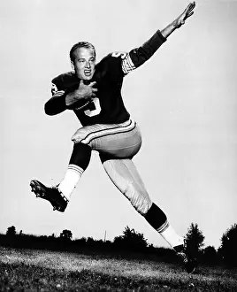 History Prints: Paul Hornung, Half back for the Green Bay Packers 1957-1966