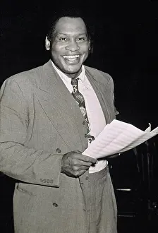 Sheet Music Prints: PAUL ROBESON recording 'Joe Louis Blues' by Count Basi e and Richard Wright