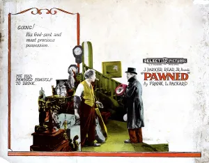 PAWNED, US poster, 1922