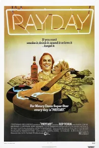 Laughing Prints: PAYDAY, US poster, from left: Rip Torn, Ahna Capri, 1973