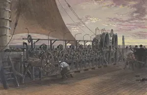 Technicians Prints: The Paying-out Machinery in the Stern of the Great Eastern