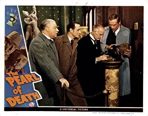 1944 Movies Prints: THE PEARL OF DEATH, from left, Nigel Bruce