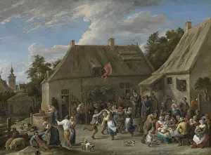 Celebration Prints: Peasant Kermis, by David Teniers (II), c