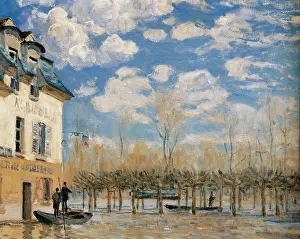 Canoe Prints: Pedestrian Bridge in Argenteuil