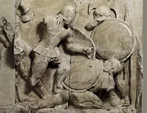Archaic Prints: Pediment and frieze from the treasury of the Siphnians