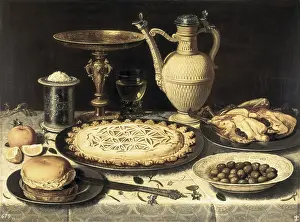 Gastronomy Prints: PEETERS, Clara (1589-1676). Table