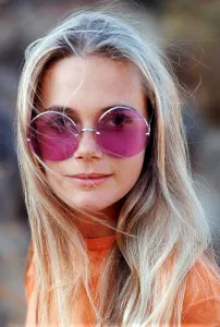 Sunglasses Prints: Peggy Lipton of THE MOD SQUAD, 1969