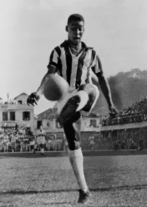 Brazil Prints: Pele (b. 1940), the Brazilian soccer player in 1965