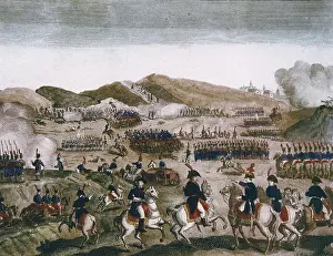 Nafarroako Foru Erkidegoa Prints: Peninsular War. Battle of Tudela (23th October)