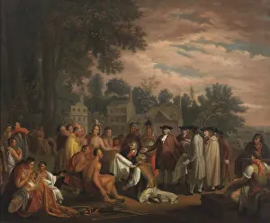 Encounter Prints: PENN'S TREATY WITH THE INDIANS