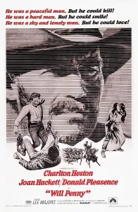 Heston Prints: WILL PENNY, US poster art, Charlton Heston, 1968