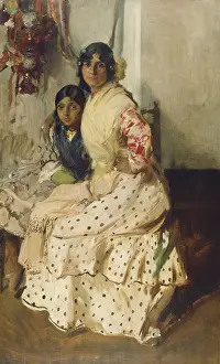 Protective Prints: Pepilla the Gypsy and Her Daughter
