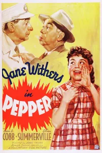 Girl Prints: PEPPER, US poster art, from left: Slim Summerville