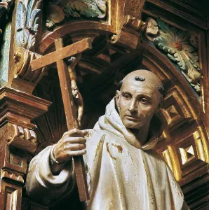 Burgos Prints: PEREIRA, Manuel (1614-1667). Saint Bruno