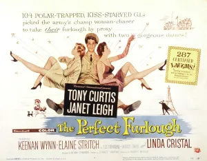 Celebration Prints: THE PERFECT FURLOUGH, Janet Leigh, Tony Curtis, Linda Cristal, 1959
