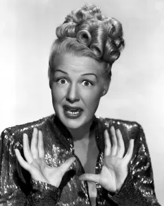 Hands Up Prints: THE PERILS OF PAULINE, Betty Hutton, 1947