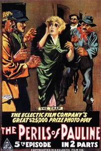 1914 Movies Prints: THE PERILS OF PAULINE, Pearl White, 1914