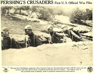 2010 Prints: PERSHING'S CRUSADERS, lobbycard, 1918
