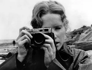 1966 Movies Prints: PERSONA, Liv Ullmann (holding Leica camera), 1966