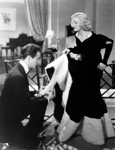 Images Dated 9th April 2013: PERSONAL PROPERTY, from left, Robert Taylor, Jean Harlow, (in a gown by Dolly Tree), 1937