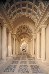 Colonnade Prints: Perspective, by Castelli Francesco known as Borromini