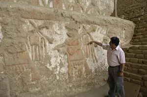 Moches Prints: PERU. Trujillo. Huaca de la Luna