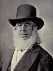 Industrialists Prints: Peter Cooper 1791-1883 built the TOM THUMB in 1830 the first steam locomotive manufactured in the U