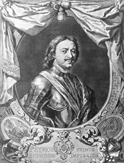 Illustration Prints: Peter the Great, (aka Peter I of Russia)