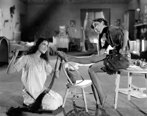 Sewing Prints: PETER PAN, Mary Brian, Betty Bronson, 1924