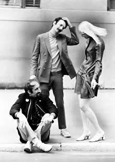 Folk Music Prints: Peter Paul and Mary, (Paul Stookey)