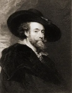 Peter Paul Prints: Peter Paul Rubens (1577-1640), Flemish Baroque painter in 1625