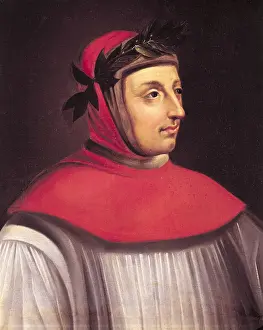 Petrarch 1304 1374 Prints: PETRARCH (1304-1374). Italian humanist and poet
