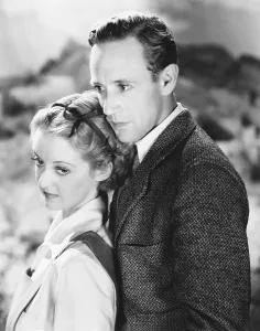 Hair Ribbon Prints: THE PETRIFIED FOREST, from left, Bette Davis, Leslie Howard, 1936