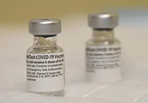 Medicine Prints: Pfizer-BioNTech COVID-19 vaccine vials