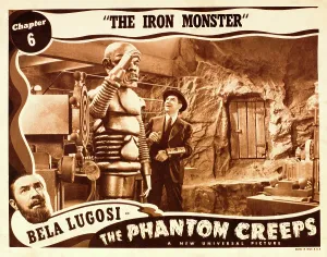 Atcmposterart Prints: THE PHANTOM CREEPS, Chapter 6: The Iron Master, Bela Lugosi, lobbycard, 1939