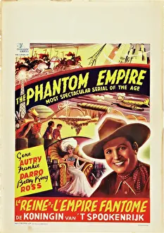Science Fiction Prints: THE PHANTOM EMPIRE, (aka LA REINE DE L'EMPIRE FANTOME)