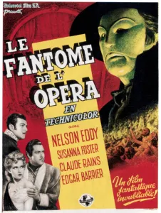 1943 Movies Prints: PHANTOM OF THE OPERA, (aka LE FANTOME DE L'OPERA)