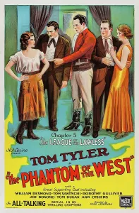 2009 Prints: THE PHANTOM OF THE WEST, US poster art