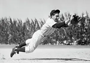 Phil Prints: Phil Rizzuto, as a rookie infielder