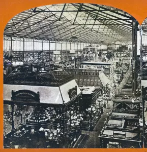 Aerial View Prints: Philadelphia, The International Exposition 1876