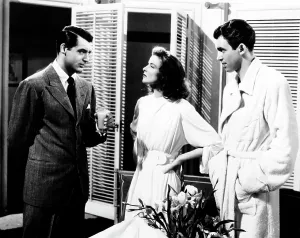 Bathrobe Prints: THE PHILADELPHIA STORY, Cary Grant, Katharine Hepburn, James Stewart, 1940