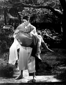 Bathrobe Prints: THE PHILADELPHIA STORY, Katharine Hepburn, James Stewart, 1940