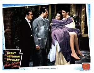 Stewart Prints: THE PHILADELPHIA STORY, from left