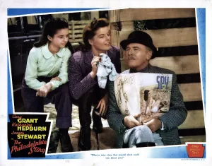 Images Dated 24th February 2016: THE PHILADELPHIA STORY, from left, Virginia Weidler, Katharine Hepburn, Roland Young, 1940