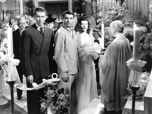 Hussey Prints: THE PHILADELPHIA STORY, rear from left: John Halliday