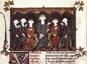 Dynasties Prints: Philip IV the Fair, of France (1268-1314). King of France and Navarre (1285-1314)