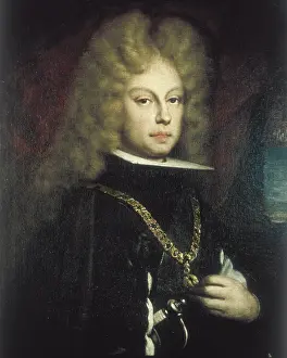 18th C Prints: PHILIP V of Spain (1683-1746). King of Spain (1701-1746)
